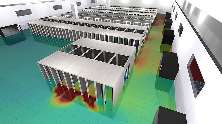 CFD simulation CyberRow