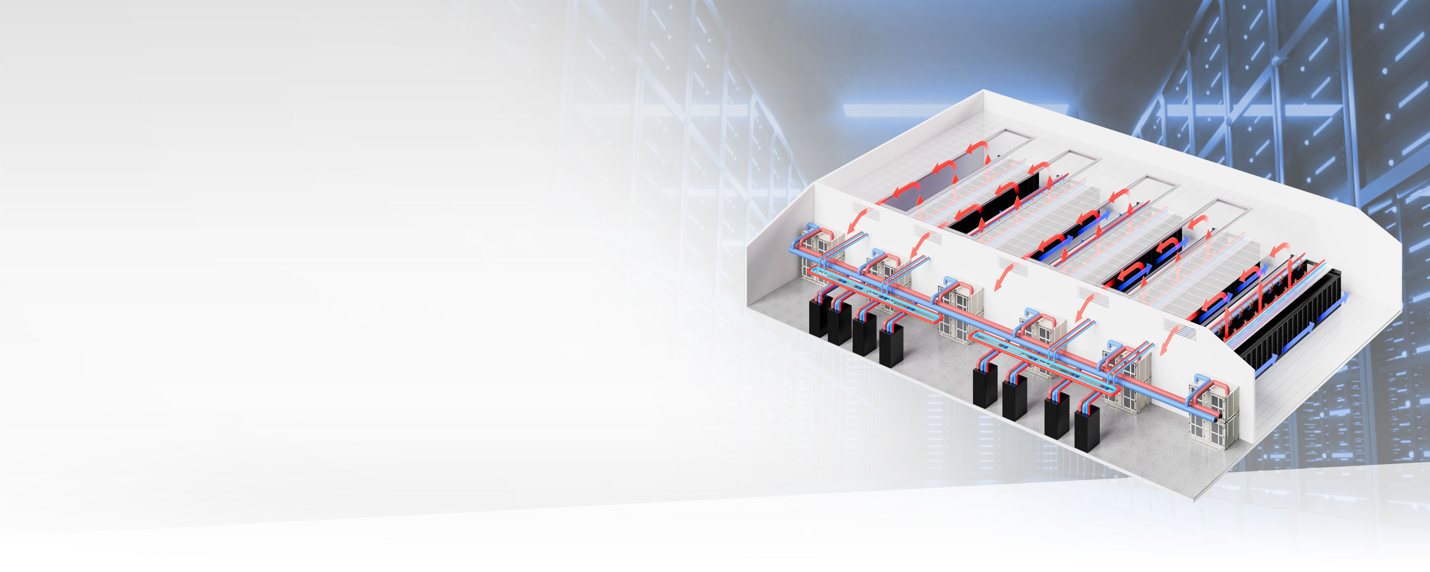 Hybrid Cooling for Data Centers